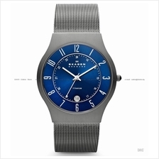 SKAGEN 233XLTTN Men's Grenen Date Mesh SS Bracelet Blue