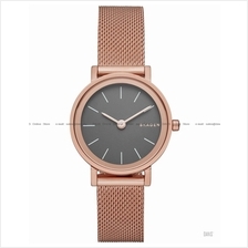 SKAGEN SKW2470 Women's Hald Classic 2-hand Mesh SS Bracelet Rose Gold