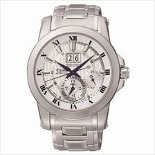 SEIKO . SNP091P1 . PREMIER . M . Perpetual . SSB . Kinetic . Silver