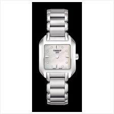 TISSOT T02.1.285.74 T-WAVE white mother-of-pearl index and diamonds