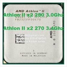 AMD Athlon II X2 250 3.0Ghz 270 3.4Ghz AM2+ AM3 Processor CPU