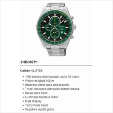 SEIKO . SNDG97P1 . CRITERIA . M . Chronograph . SSB . Quartz . Green
