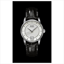 MIDO M007.207.16.036.00 BARONCELLI II Lady Auto Diamonds leather silve