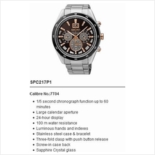 SEIKO . SPC217P1 . CRITERIA . M . Chronograph . SSB . Quartz . Black