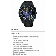 SEIKO . SPC223P1 . CRITERIA . M . Chronograph . SSB . Quartz . Black