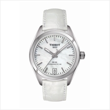 TISSOT T101.207.16.111.00 PR 100 Powermatic 80 Lady white MOP index