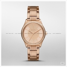 A|X ARMANI EXCHANGE AX5442 Women's Classic Glitz SS Bracelet Rose Gold
