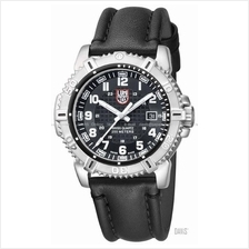 LUMINOX 6251 Modern Mariner silver black black leather strap date