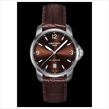 CERTINA C001.410.16.297.00 DS Podium Date Quartz LSB Brown