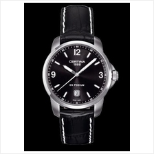 CERTINA C001.410.16.057.01 DS Podium Date Quartz LSB Black