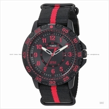 TIMEX TW4B05500 (M) Expedition Gallatin date slip-thru nylon black red