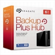 SEAGATE 3.5 &quot; USB3.0 BACKUP PLUS HUB 6TB HDD EXT (STEL6000300) BL..