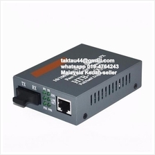 Optical Media Converter Transceiver Single Mode Duplex Fiber SC Port