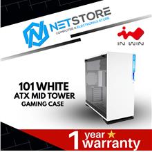 In Win 101 Mid Tower Computer Case PC with Tempered Glass (INWIN)