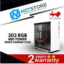 In Win 303 Mid Tower Computer Case PC with Tempered Glass (INWIN)