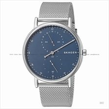 SKAGEN SKW6389 Men's Signatur 1-hand Interchange Mesh SS Bracelet Blue
