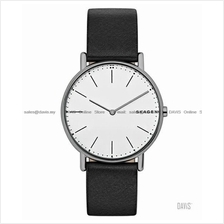 SKAGEN SKW6419 Men Signatur 2-hand Titanium Interchange Leather Black