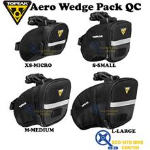 TOPEAK Saddle Bag Aero Wedge Pack QC (QuickClick System)