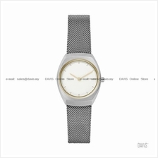 SKAGEN SKW2654 Women's Asta 2-hand Interchange Mesh SS Bracelet White