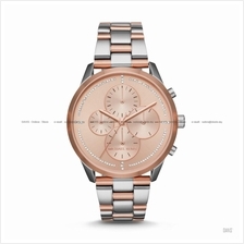 MICHAEL KORS MK6520 Slater Chrono Glitz SS Bracelet Rose Gold Two-tone