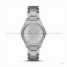 A|X ARMANI EXCHANGE AX5440 Women's 3-hand Glitz SS Bracelet Silver
