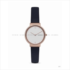 SKAGEN SKW2608 Women's Ancher 2-hand Interchange Leather Dark Blue