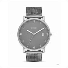 SKAGEN SKW6307 Men's Hagen Date Titanium Case Mesh SS Bracelet Grey