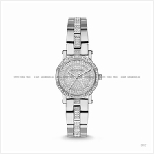 MICHAEL KORS MK3775 Petite Norie 3-hand Glitz SS Bracelet Silver