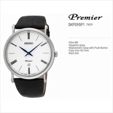 SEIKO . SKP395P1 . PREMIER . M . Date . Sapphire . LSB . Quartz White