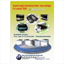 T650 Lexmark  remanufacture Mono toner cartridge