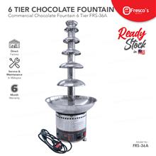 Commercial Chocolate Fountain Machine 6 Tier FRS36A