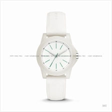 A|X ARMANI EXCHANGE AX4359 Women's 3-hand Silicone Strap White
