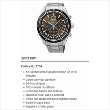 SEIKO . SPC215P1 . CRITERIA . M . Chronograph . SSB . Quartz . Bronze