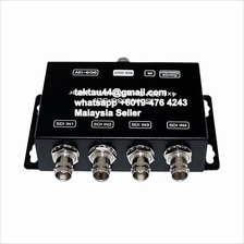 4 x 1 SDI Switcher & Repeater with Remote control (4 input 1 output)