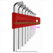 PB 2210 Series (MM) Short Chrome Hex Key with short key part-100°angle