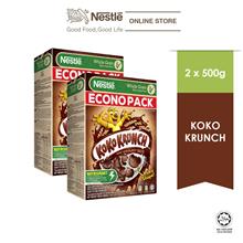 NESTLE KOKO KRUNCH CerealÂ Econopack 500g x2 boxes