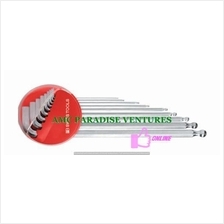 PB 1212 L Ball Point Hex Allen Key Set-Magnet Holder & Hanging Hole
