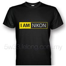 'I AM NIKON' Custom Print T-shirt 