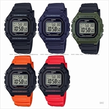 CASIO W-218H STANDARD digital stopwatch alarm resin strap *Variants