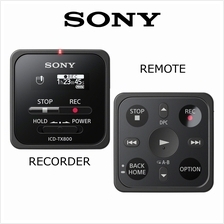 SONY 16GB DIGITAL VOICE RECORDER WITH TF SLOT  & BT REMOTE (ICD-TX800)