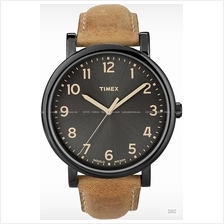 TIMEX T2N677 (M) Originals Classic Round leather strap tan