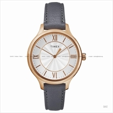 TIMEX TW2R27700 (W) Peyton modern stylish leather strap grey