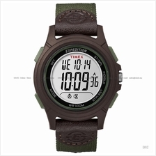 TIMEX TW4B10000 (M) Expedition Basic Digital mixed nylon leather green