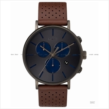 TIMEX TW2R80000 (M) Fairfield Chronograph Supernova leather brown