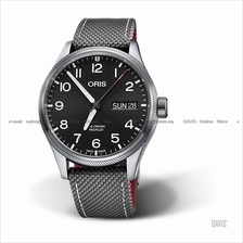 ORIS 0175276984194-SetTS 55th Reno Air Races Grey Textile Strap LE