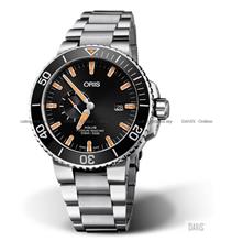 ORIS 0174377334159-0782405PEB Aquis Small-Second Dial Bracelet Black