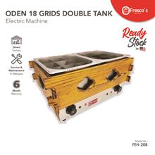 Electric Oden 18 Grids Double Tank FEH-20B Oden Machine