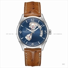 HAMILTON H32705041 Men's Jazzmaster Open Heart Auto ostrich leather