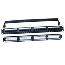 SIEMAX 24-Port Cat5E Cat 5E Patch Panel With Back Bar ~ Pass Fluke Tes