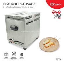 Mesin Sostel Gas Egg Roll Sausage 6 Holes